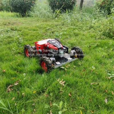 remote controlled mower, China radio control lawn mower price, rc slope mower for sale