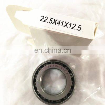 Top quality 22.5*41*12.5mm bearing taper roller bearing size 22.5*41*12.5mm bearing