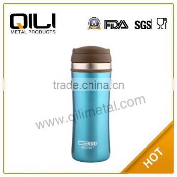 Fashion blue stainless steel vacuum flask air pot