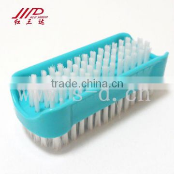 Hot selling Plastic double side small nail clean brush