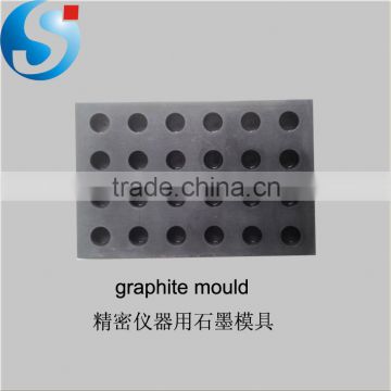 Low resistance graohite mold for casting