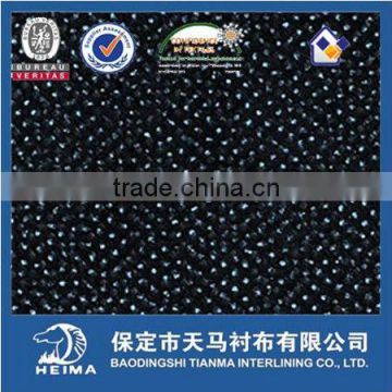 high class 38g nonwoven fusible interlining fabric accessaries 9035