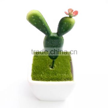 Wholesale indoor home decoration artificial plant with cement flower pot