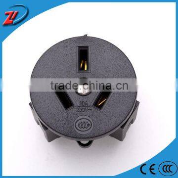 Circular national standard output socket