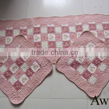 Aw26 Patchwork Car Seat Mats 3 PCS