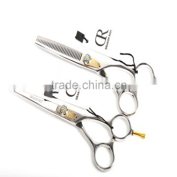 2016 dragon riot 440c hair scissors haircutting&clipper sets hair thinning scissors