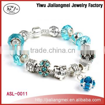 Fashionable Metal Bracelets with Beads,Alloy Jewelry Bracelets,Beaded Charms Bracelets Jewelry