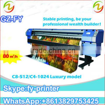 challenger printing machine konica head allwin solvent printer flex banner printing machine