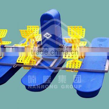 Nanrong aerator Gear style reducer shrimp and fish farming equipment Paddle Wheel Aerator