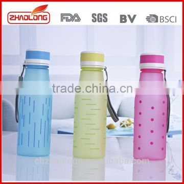 550ml light frosted plastic water bottle for sale