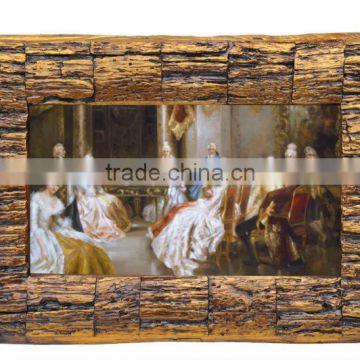 Top quality decorative antique wooden cheap ornate oil painting frames