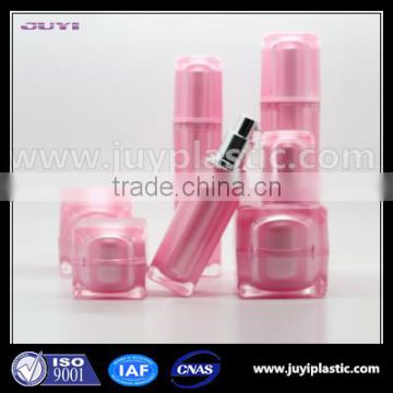 15ml 30ml 50ml 100ml acrylic square cosmetic lotion bottles , plastic cream jars and bottles for cosmetics