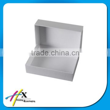 custom pure white basics foldable paper box low price supplier