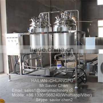 Automatic 500L Milk Pasteurization Machine With Filling Capping