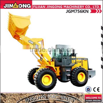 China Cheap Jingong wheel loader JGM756KN for sale