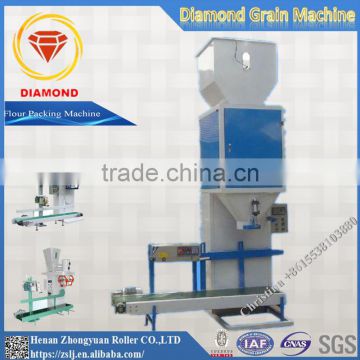Full automatic wheat flour processing machine with flour packing machine