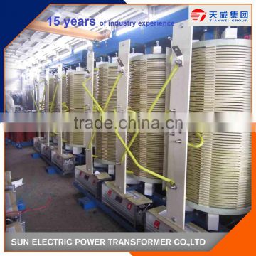 open wound dry-type transformers