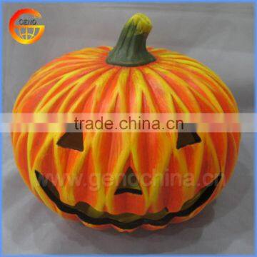 Beautiful ceramic pumpkin light halloween