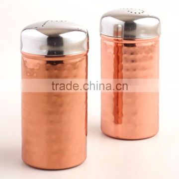 Personalized Copper Salt and Pepper Shaker
