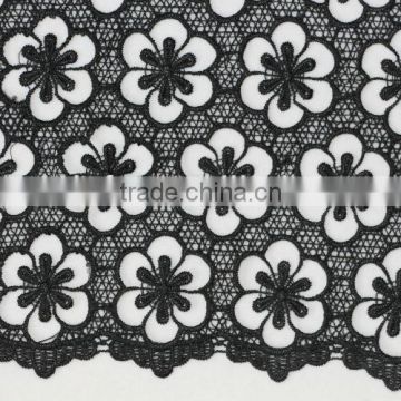 embroidered lace fabric lace trim