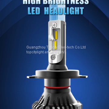 Factory offer H4 hi/lo beam waterproof car led headlight easy installation
