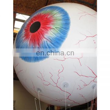 Giant advertising inflatable giant eyeball,air blown inflatable eyes balloon for street decoration
