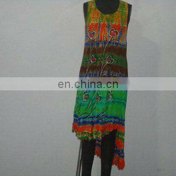 Rayon Tie Dye Dress