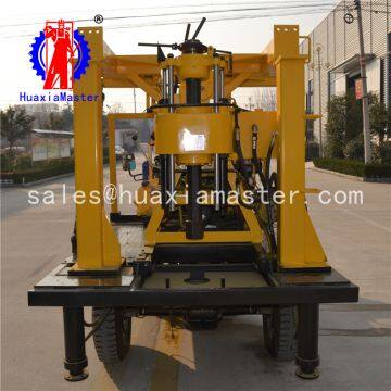 Supply hydraulic household well digging rig agricultural tricycle travel around the countryside convenient 200 meters to dig