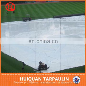 TARPAULIN TO COVER A SOCCER FIELD