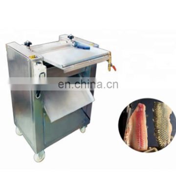 High capacity electric stainless steel fish skinner machine for sale