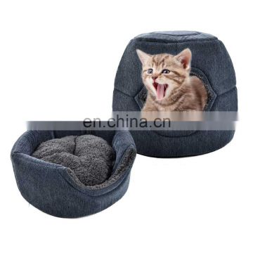2 in 1 pet house bed and dog cave beds