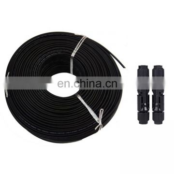 XLPE PV1-F photovoltaic TUV pv copper solar cable 2.5mm2 / 4mm2 / 6mm2 / 10mm 16mm2 solar cable