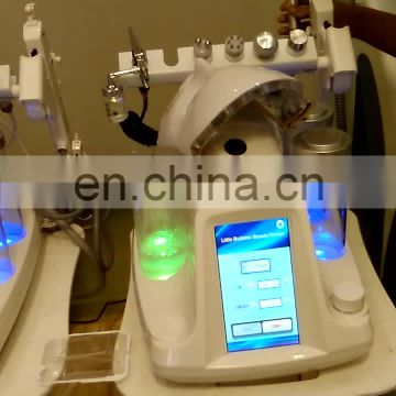 Niansheng Beauty Face Equipment Ultrasonic Hydro Dermabrasion Machine / 6 7 8 in 1 Hydro water Facial Machine