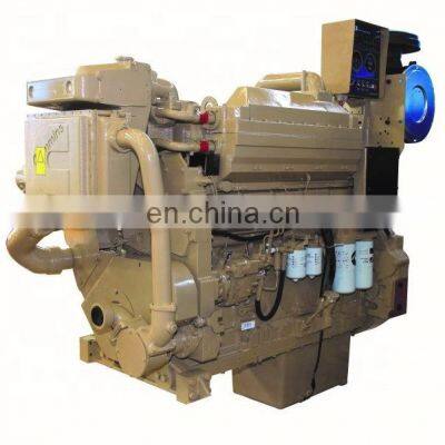 Brand new water cooling 6 cylinder KTA19-M4 boat ship marine diesel engine