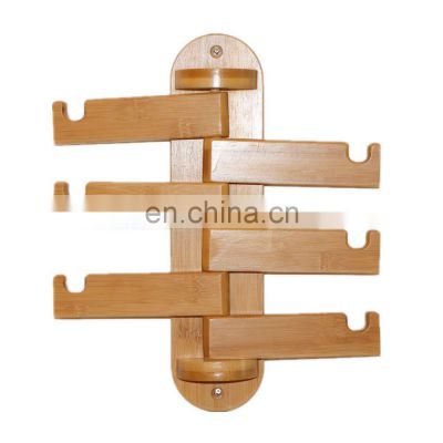 useful homeuse wooden wall shelf coat hat rack for living room or bathroom