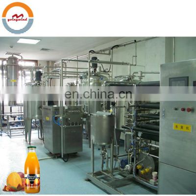 Automatic mango juice production line auto turnkey complete mangoes juice processing plant equipment machine price for sale