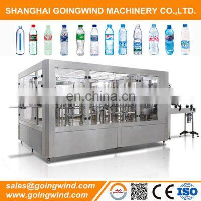 Automatic small plastic bottle packaging machine auto small scale liquid water filler capper machinery cheap price for sale