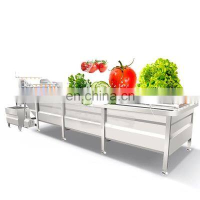 Factory price potato ginger bubble washing machine fruit vegetable washer