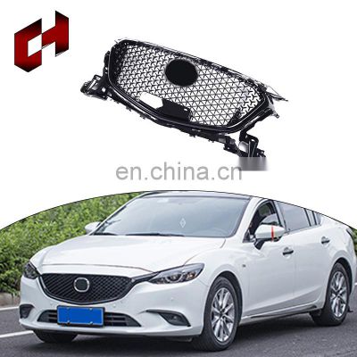 CH Popular Item High Fitment Front Grill Center Honeycomb Mesh Front Hood Mesh Bumper Grille For Mazda 3 2014-2016