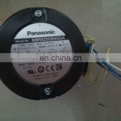 Panasonic M8RX25GB4GGA Single Phase Induction Motor 4P 25W S2 (30min) Thermal 130(B)G-B Gear Motor High Quality