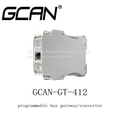 GCAN Bus Gateway Module Converter GCAN-GT-412 For Communication Between Gasoline Vehicle Ecu And Diesel Vehicle Engine