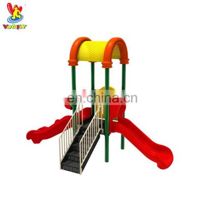 Amusement Park Rides Kids Small Outdoor Backyard Playground Games Playsets Children Indoor Plastic Slide Equipment for Sale