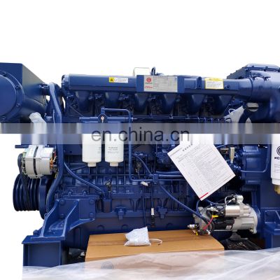 WP12C Series 400hp Marine Diesel Engine WP12C400-18 Boat Propulsion Engine