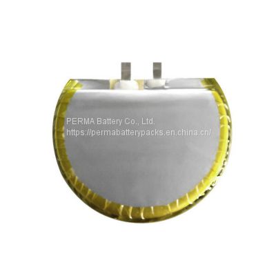 Round Shaped Rechargeable Li-Polymer Batteries in any Shapes and Sizes for Wireless Technology