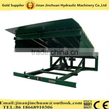 10 tons loading capacity stationary loading dock ramps/hydraulic dock leveler by manual and pump station