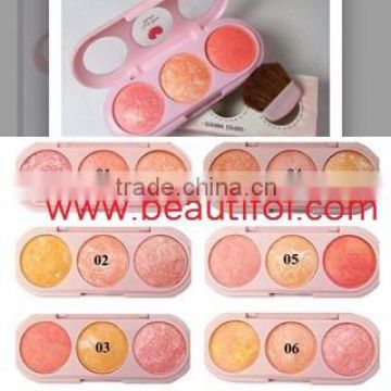 Face warm shades blush! Long lasting blends well moisture high pigmented