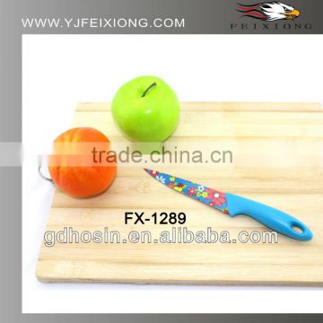 Popula PP handle pattern painting kitchen paring knife