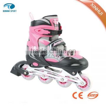 Straight row roller shoes/Inline rolling skate shoes