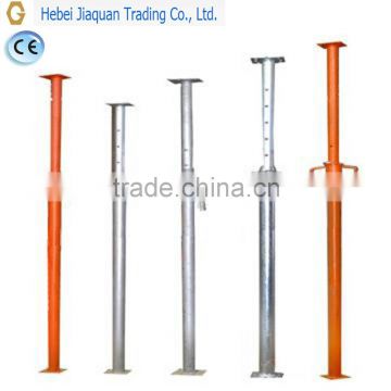 Adjustable vertical pipe support/steel props for sale