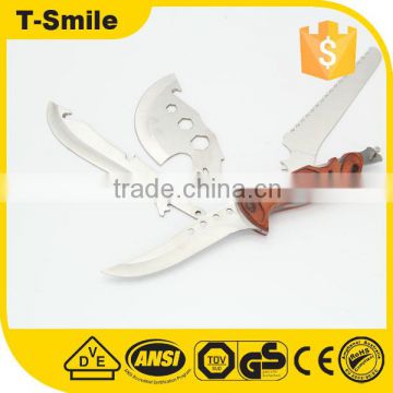 Popular multi tool stainless steel knife set